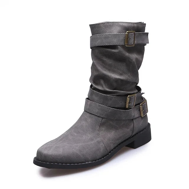 Iris™ | Orthopädische Damenstiefel Vintage - Stilvivo™