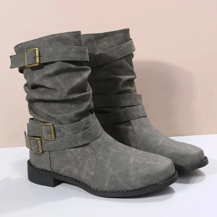 Iris™ | Orthopädische Damenstiefel Vintage - Stilvivo™