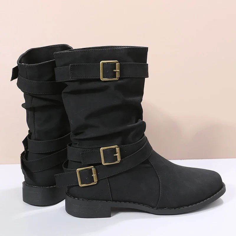 Iris™ | Orthopädische Damenstiefel Vintage - Stilvivo™