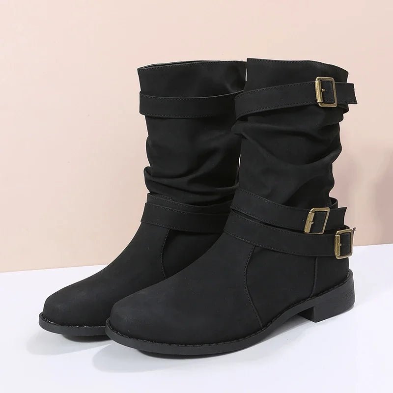 Iris™ | Orthopädische Damenstiefel Vintage - Stilvivo™