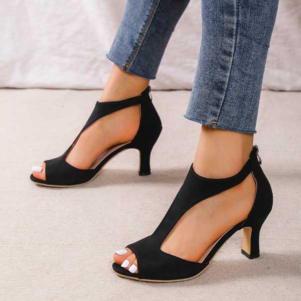Katia™ - Orthopädische Sandalen mit Absatz - Stilvivo™