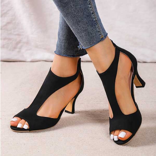 Katia™ - Orthopädische Sandalen mit Absatz - Stilvivo™