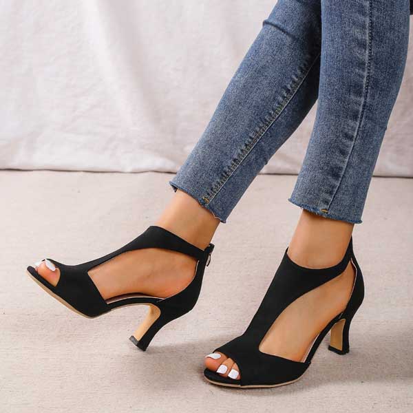 Katia™ - Orthopädische Sandalen mit Absatz - Stilvivo™