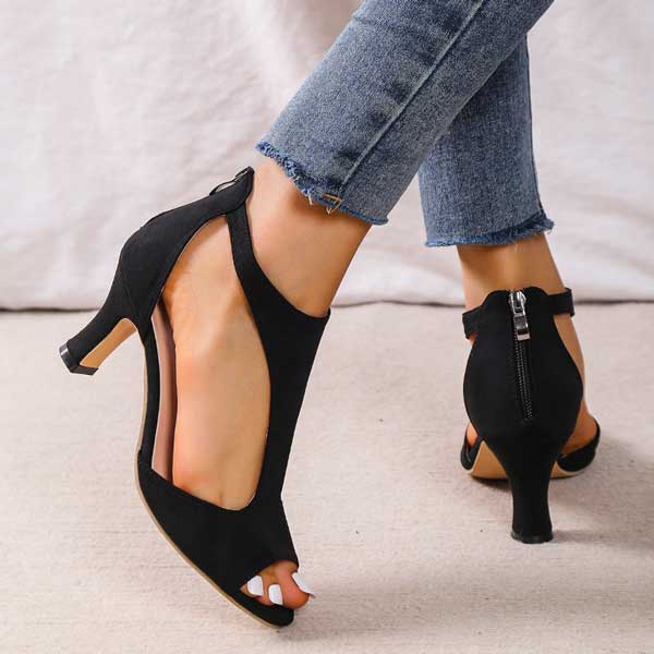 Katia™ - Orthopädische Sandalen mit Absatz - Stilvivo™