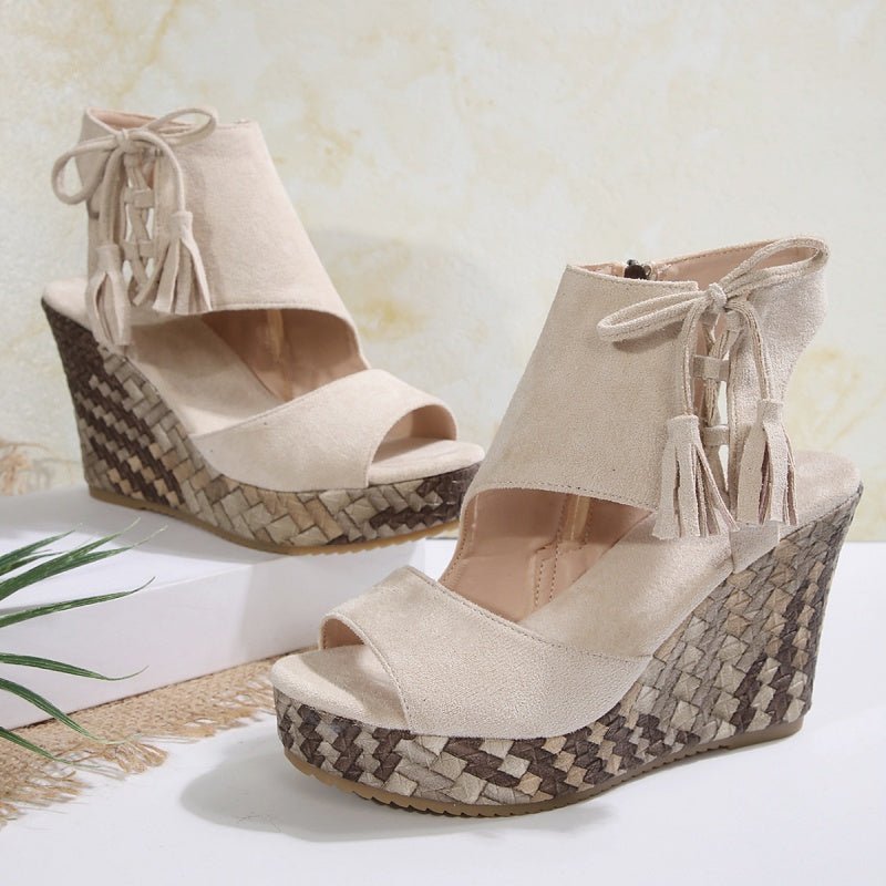 Bali™ – Elegante Orthopädische Keilsandalen - Stilvivo™