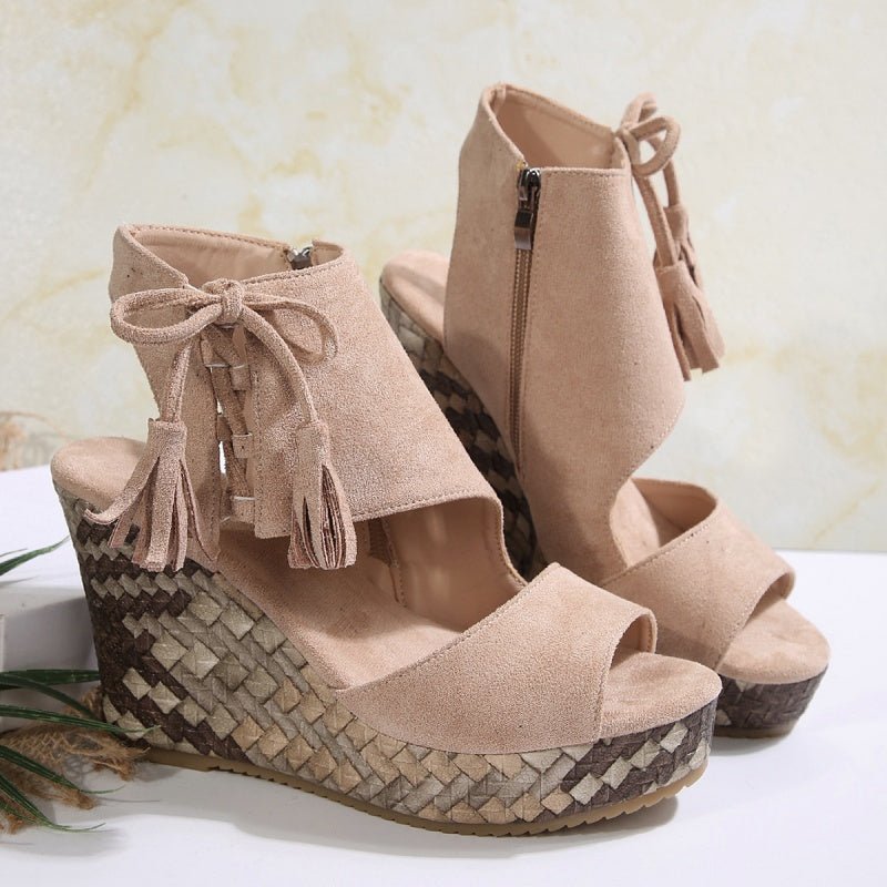 Bali™ – Elegante Orthopädische Keilsandalen - Stilvivo™