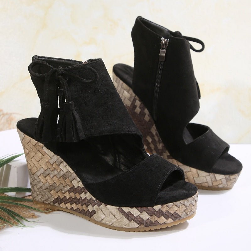Bali™ – Elegante Orthopädische Keilsandalen - Stilvivo™