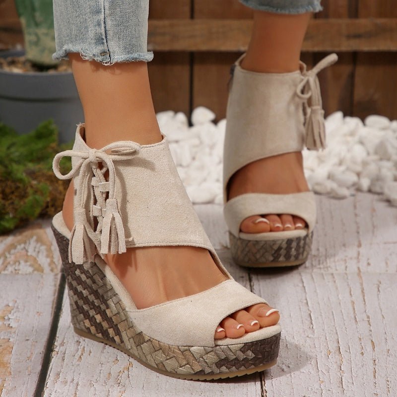 Bali™ – Elegante Orthopädische Keilsandalen - Stilvivo™