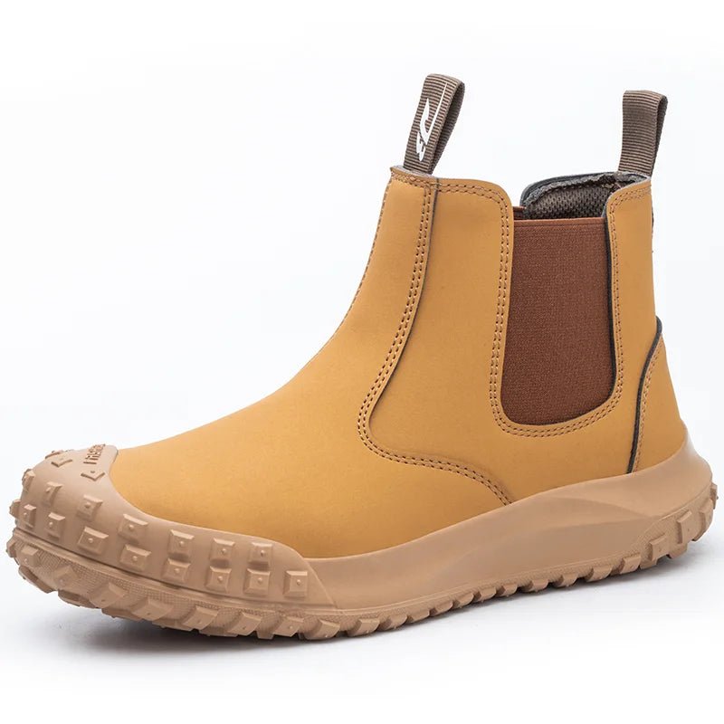 JoBest™ - Rutschfeste und wasserdichte Arbeitsschuhe mit Stahlkappe. - Stilvivo™