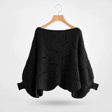 Lia - Eleganter locker gestrickter Pullover (Einheitsgröße) - Stilvivo™