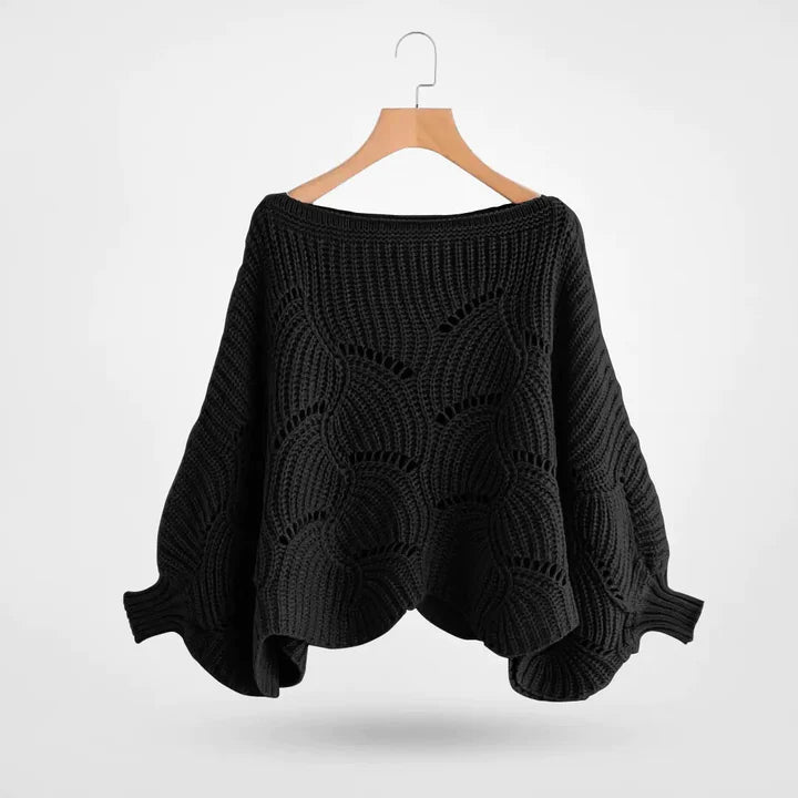 Lia - Eleganter locker gestrickter Pullover (Einheitsgröße) - Stilvivo™