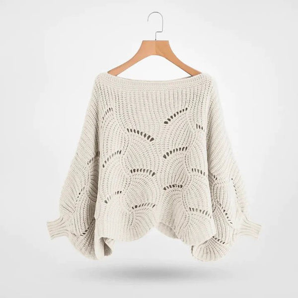 Lia - Eleganter locker gestrickter Pullover (Einheitsgröße) - Stilvivo™