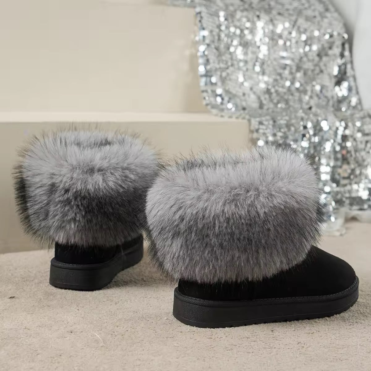 Mela™ - Orthopädische Winterstiefel mit Fell - Stilvivo™
