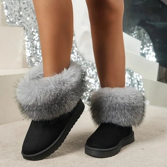 Mela™ - Orthopädische Winterstiefel mit Fell - Stilvivo™