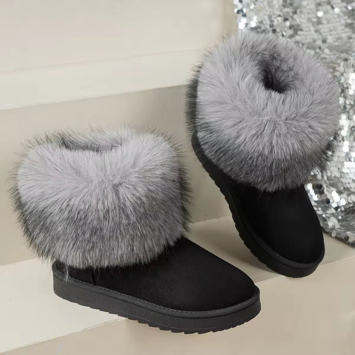 Mela™ - Orthopädische Winterstiefel mit Fell - Stilvivo™