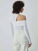 Mia - Mock Neck Stricktop - Stilvivo™